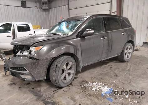 2012 Acura Mdx Technology Package из США, поврежденный, VIN 2HNYD2H38CH536321
